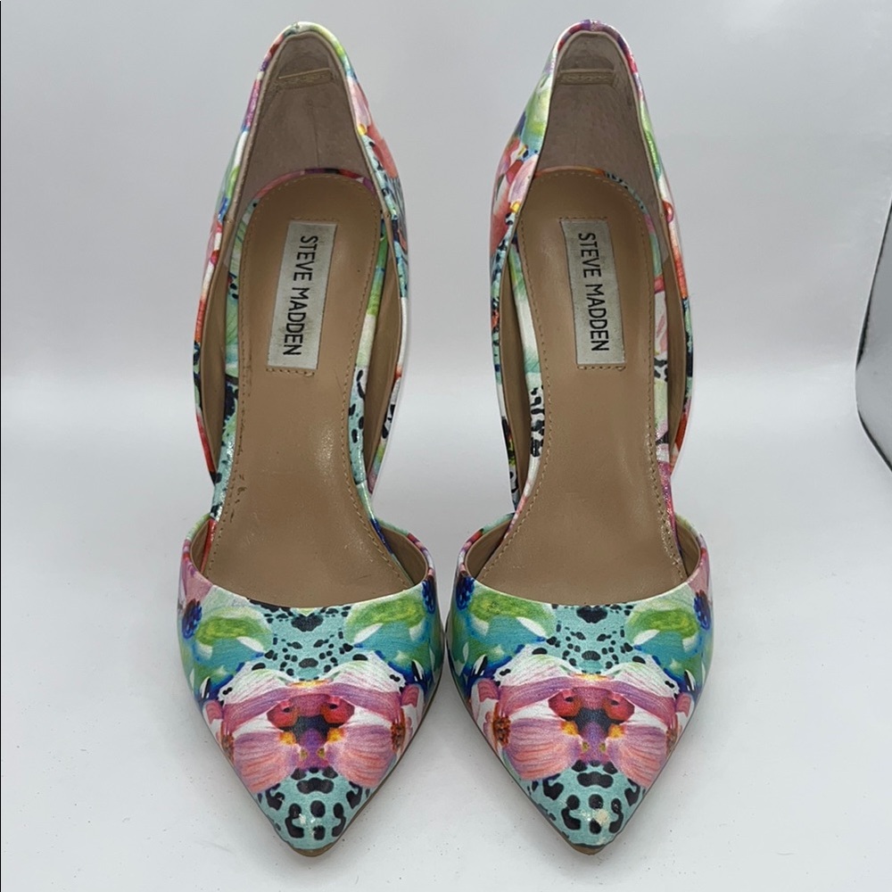 Steve Madden Varcityy Floral Heels